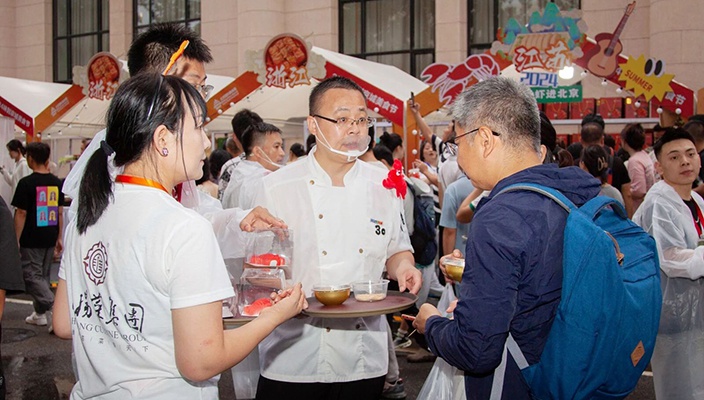 以食為媒，淮揚菜品鑒堂受邀參展“北京國際美食薈”